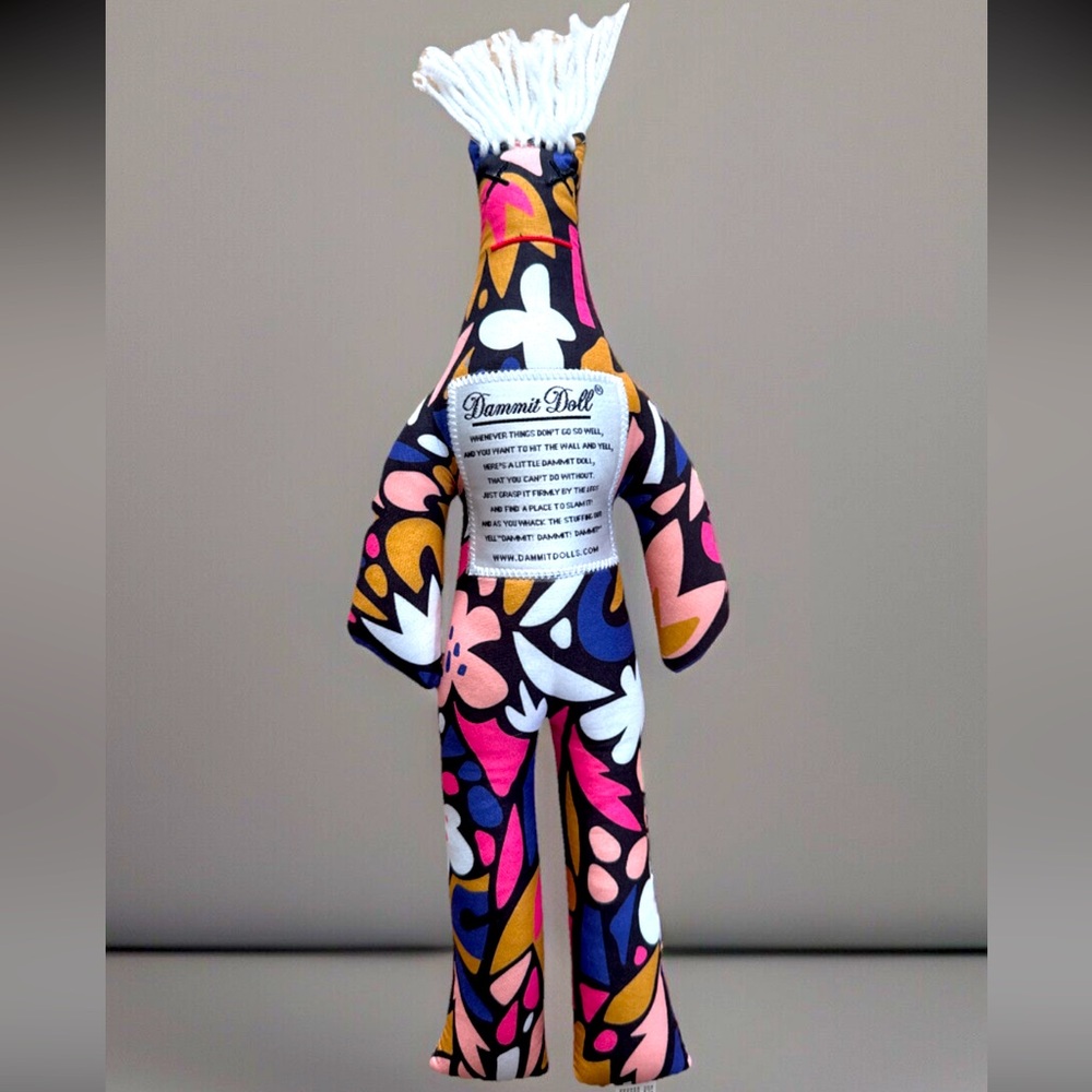 Dammit Doll  - Vibrant Pattern